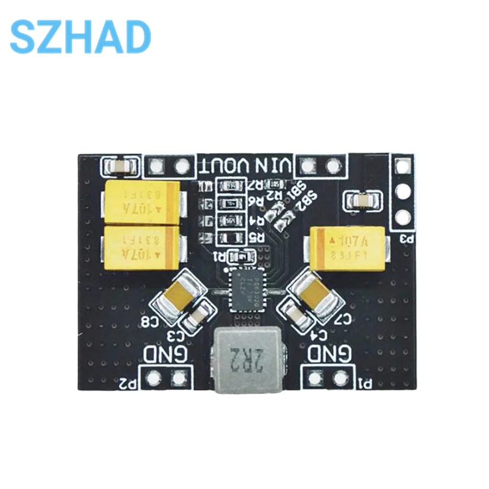 Módulo de potencia TPS63020, batería de litio de baja ondulación, buck automático, 2,5 V, 3,3 V, 4,2 V, 5V