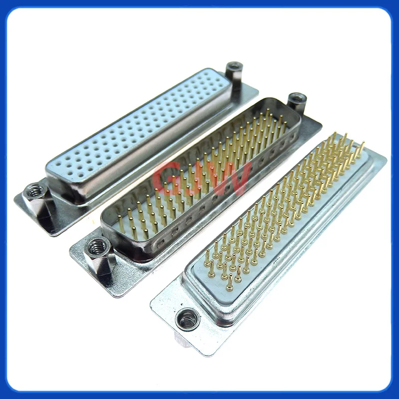 1 Uds 3U chapado en oro HDP78 DP78 DB78 conector macho hembra d-sub 78pin adaptador 78 pin 78P