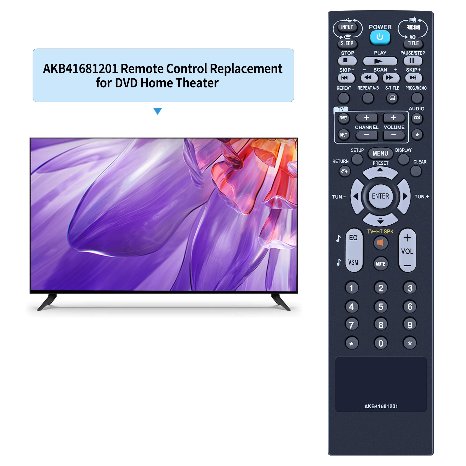 Nuevo AKB 41681201 Para control remoto de cine en casa TV LHT854 HT963PA LHT584 HT963SA - imagen 3