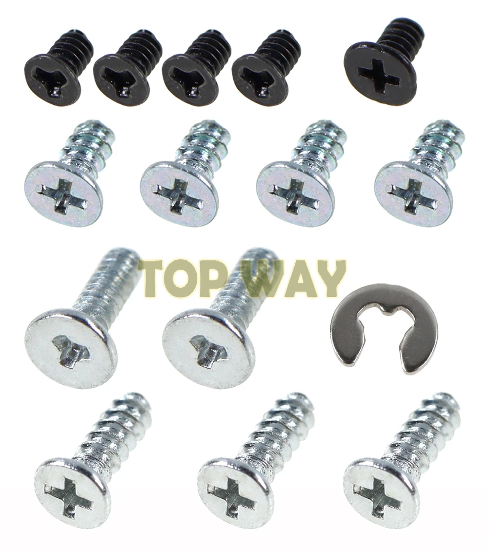 Juego completo de 5 juegos de tornillos de repuesto para juego de tornillos GBM para GameBoy Micro Console Shell - imagen 2