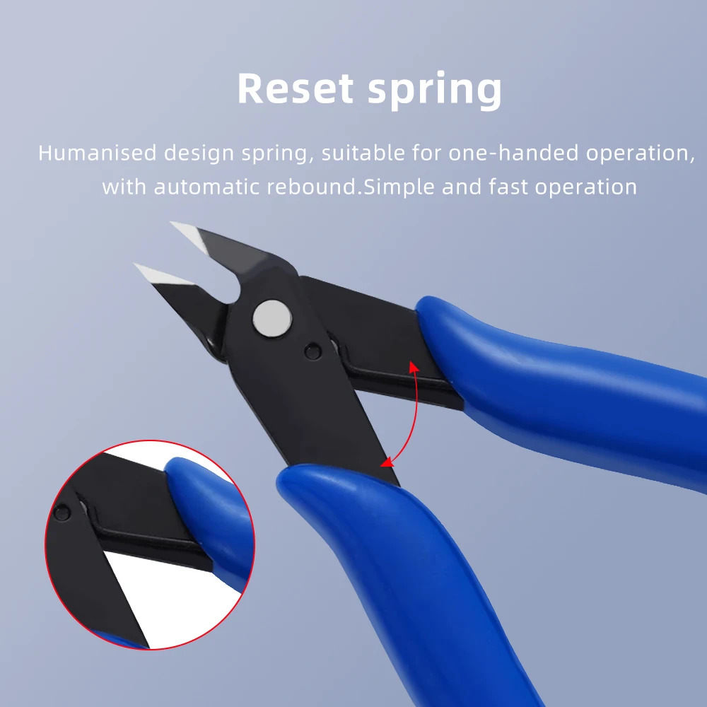 XCR3D piezas de impresora 3D cortadores alicates al ras clipper Wishful abrazadera alicates diagonales pinzas laterales cortador de alambre para Ender 3 - imagen 4