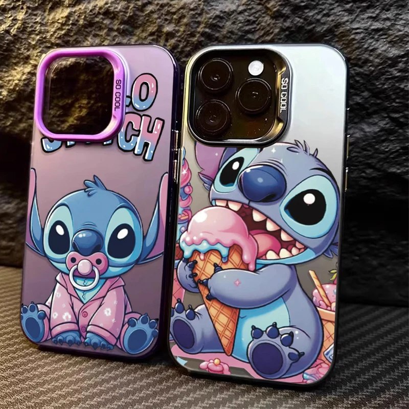 Funda de PC mate de dibujos animados de Disney Stitch para Xiaomi Redmi Note 11S A3 A4 14 13 12 11 Pro Plus 4G 5G 12S 10S 10 9 9S 12C 13C 14C