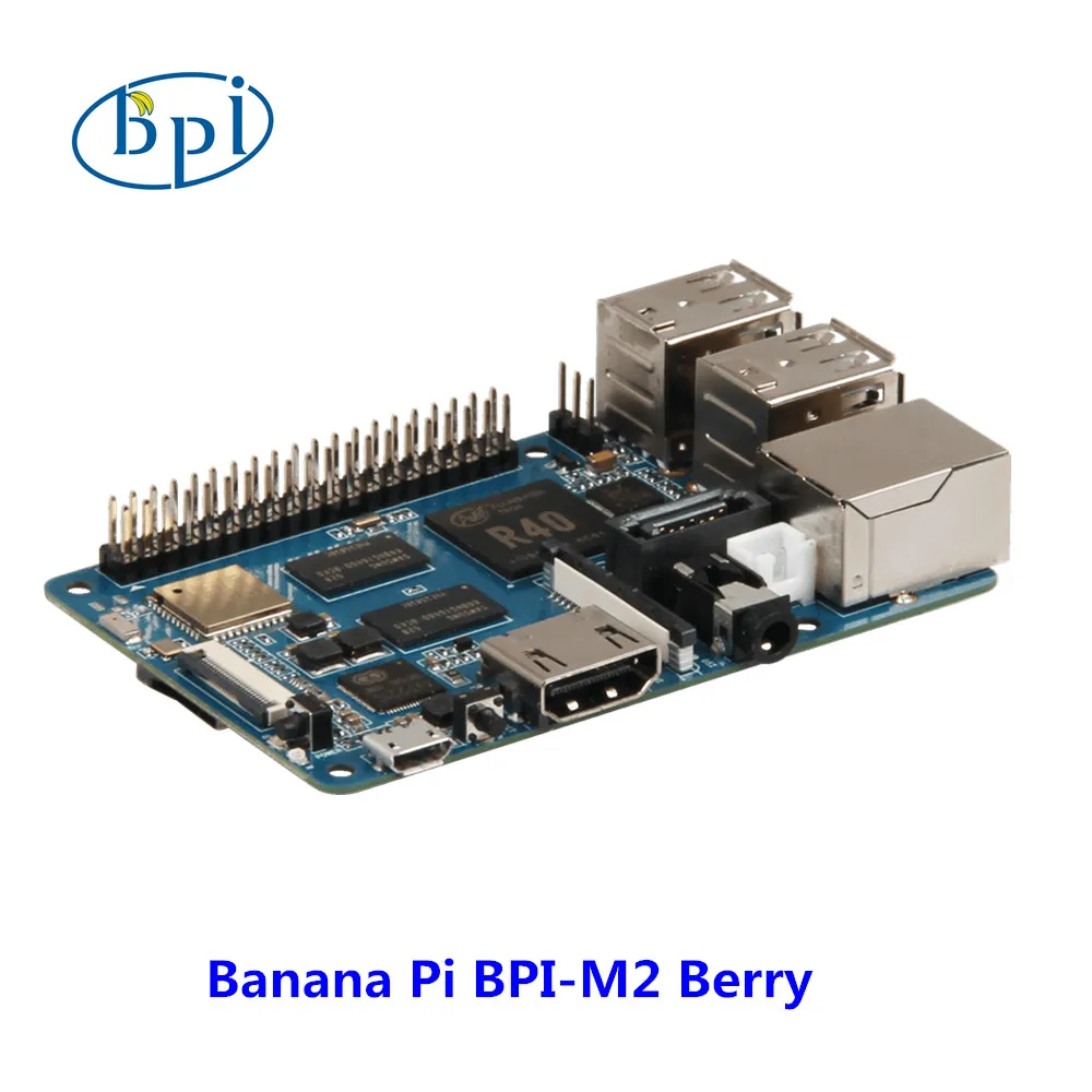 Banana pi BPI-M2 Berry Quad Core cortex A7 allwinner V40 CPU 1G DDR mismo tamaño que raspberry pi 3 - imagen 2