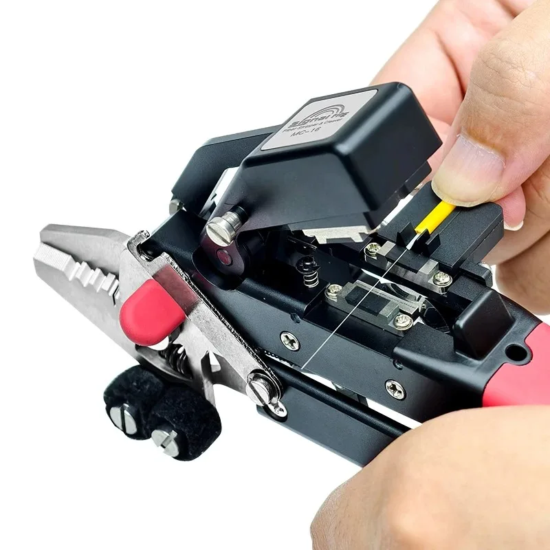 Pelacables de fibra óptica multifuncional Signal Fire, pelador de cables de caída FTTH, cuchilla de fibra óptica de un solo paso de alta calidad - imagen 4