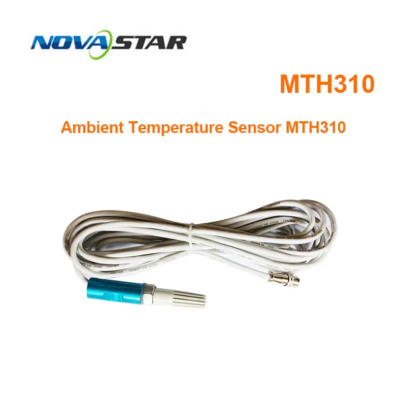 Novastar MTH310 Sensor de temperatura IP65 resistente al agua -20 ° C a +75 ° C Medición 5V CC Certificación FCC