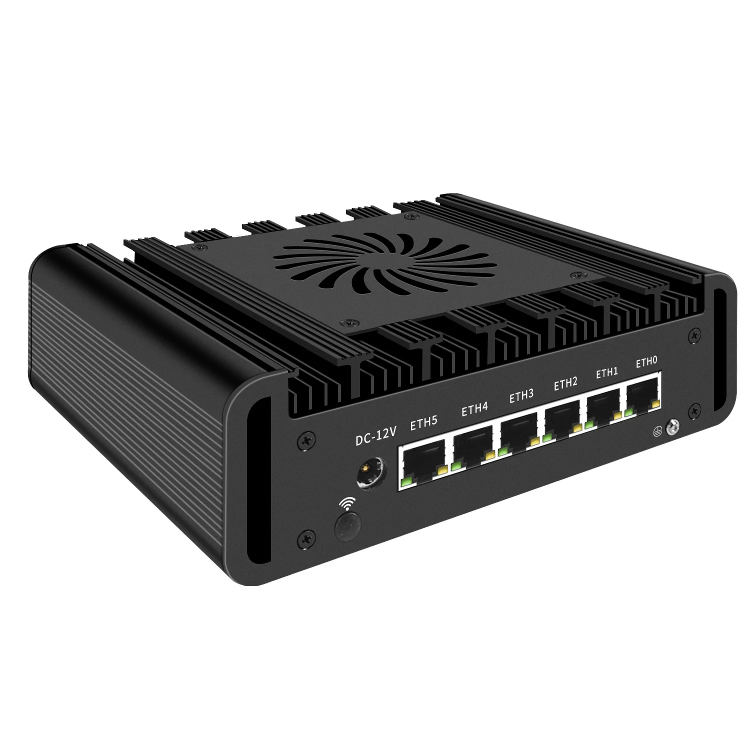 BKHD fábrica Mini enrutador Ultra7 165H 135H 155H 185H 12 núcleos 6 * RJ45 4G WIFI GPU NUP Ai Proxmox PVE personalización para 1 Uds/sin cantidad mínima de pedido - imagen 4