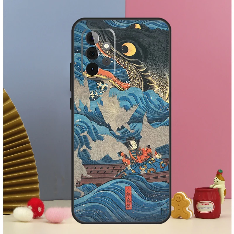 Funda artística japonesa Pub Wave Anime para Samsung Galaxy A13 A33 A53 A26 A16 A36 A56 A15 A35 A55 A14 A34 A54 A12 A32 A52 A17 - imagen 2
