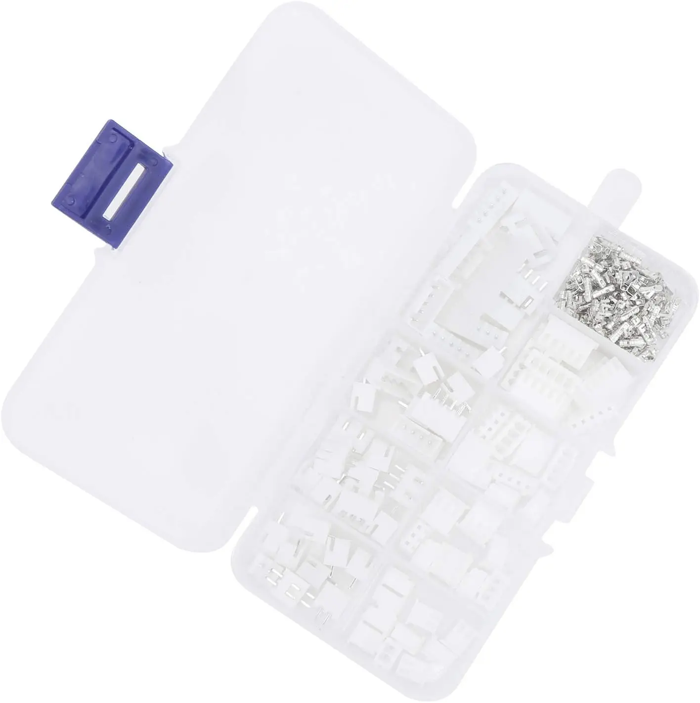 230 Uds XH 2,54mm 2-5pin Kit de terminales de paso carcasa cabezal de Pin conector JST adaptador de conectores de cable XH2.54 TJC3 - imagen 2