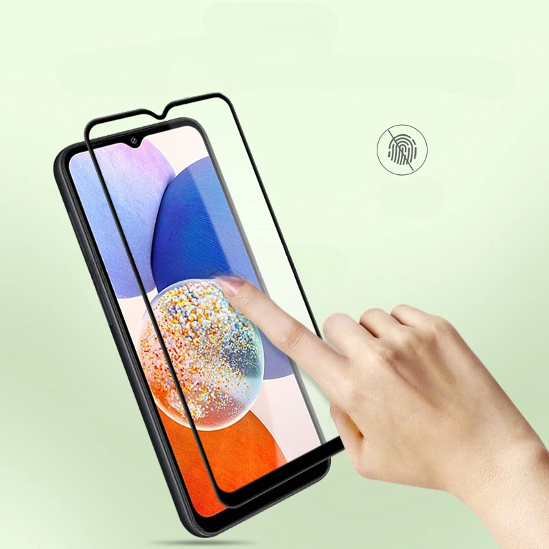 Vidrio Templado 2.5D para Samsung Galaxy A15, Protector de pantalla transparente, borde negro, cubierta completa, película protectora - imagen 3