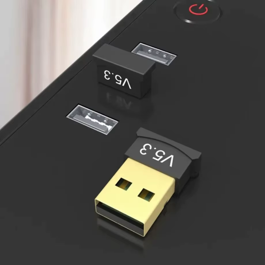 Dongle USB Bluetooth 5.3 Receptor Audio Inalámbrico PC Portátil