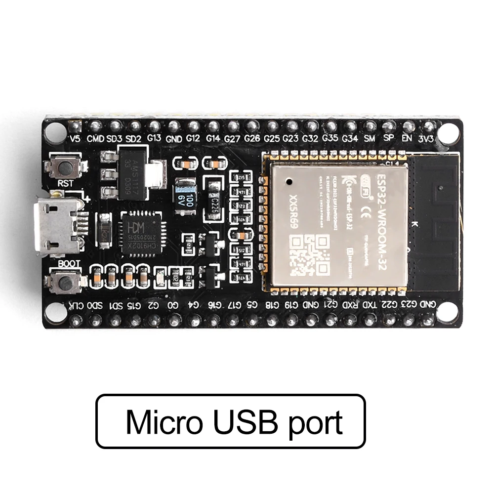 ESP32 Placa de Desarrollo Dual Core WiFi Bluetooth Módulo de Bajo Consumo de Energía WiFi NodeMCU Procesador ESP-WROOM-32 CH9102 38 Pin - imagen 3