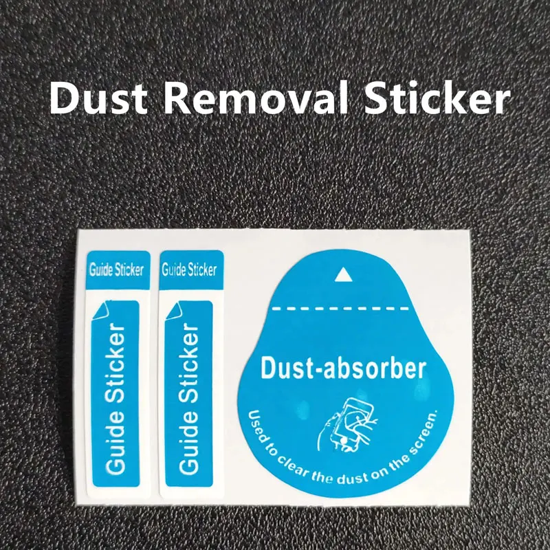 Dust removal sticker