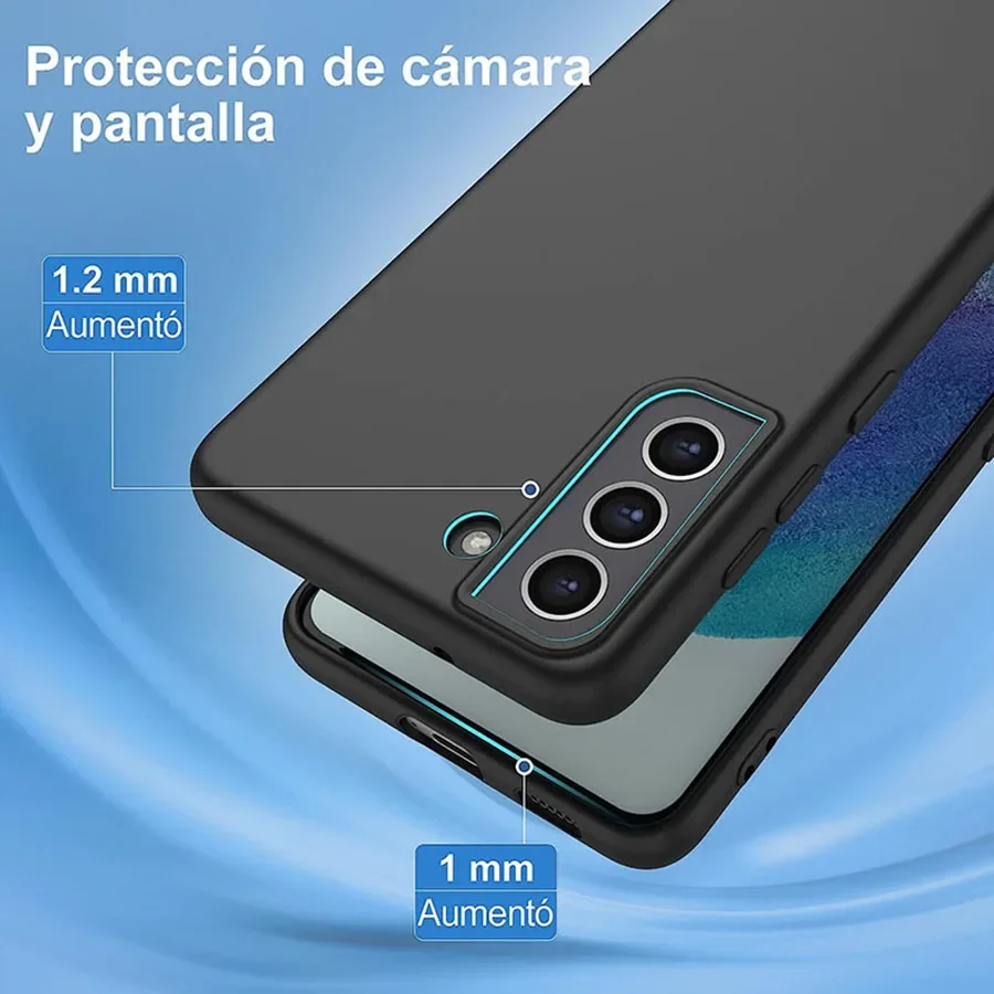Funda suave de silicona mate ultrafina para Samsung Galaxy S25 S20 S21 FE S22 S23 S24 Ultra Plus, carcasa trasera esmerilada - imagen 5