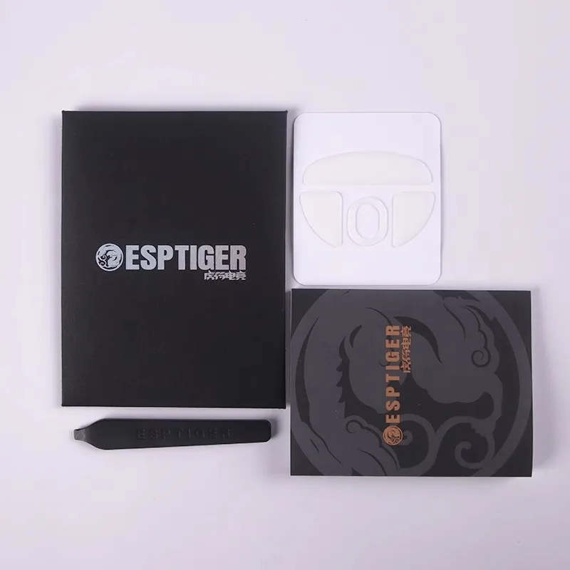 1 paquete de patines de ratón originales Esptiger ICE V2 para ATK F1 X1 Z1 A9 PRO MAX Ultra Ultimate Fierce X Duckbill Ultra PTFE pies deslizadores - imagen 2