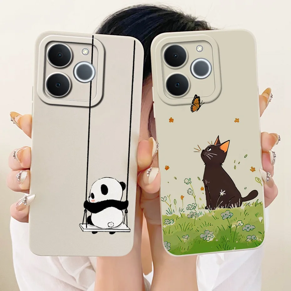 Funda de teléfono con estampado bonito para Realme Note 70 70T, fundas de silicona suave a prueba de golpes para Realme Note70 Note70T, fundas para parachoques
