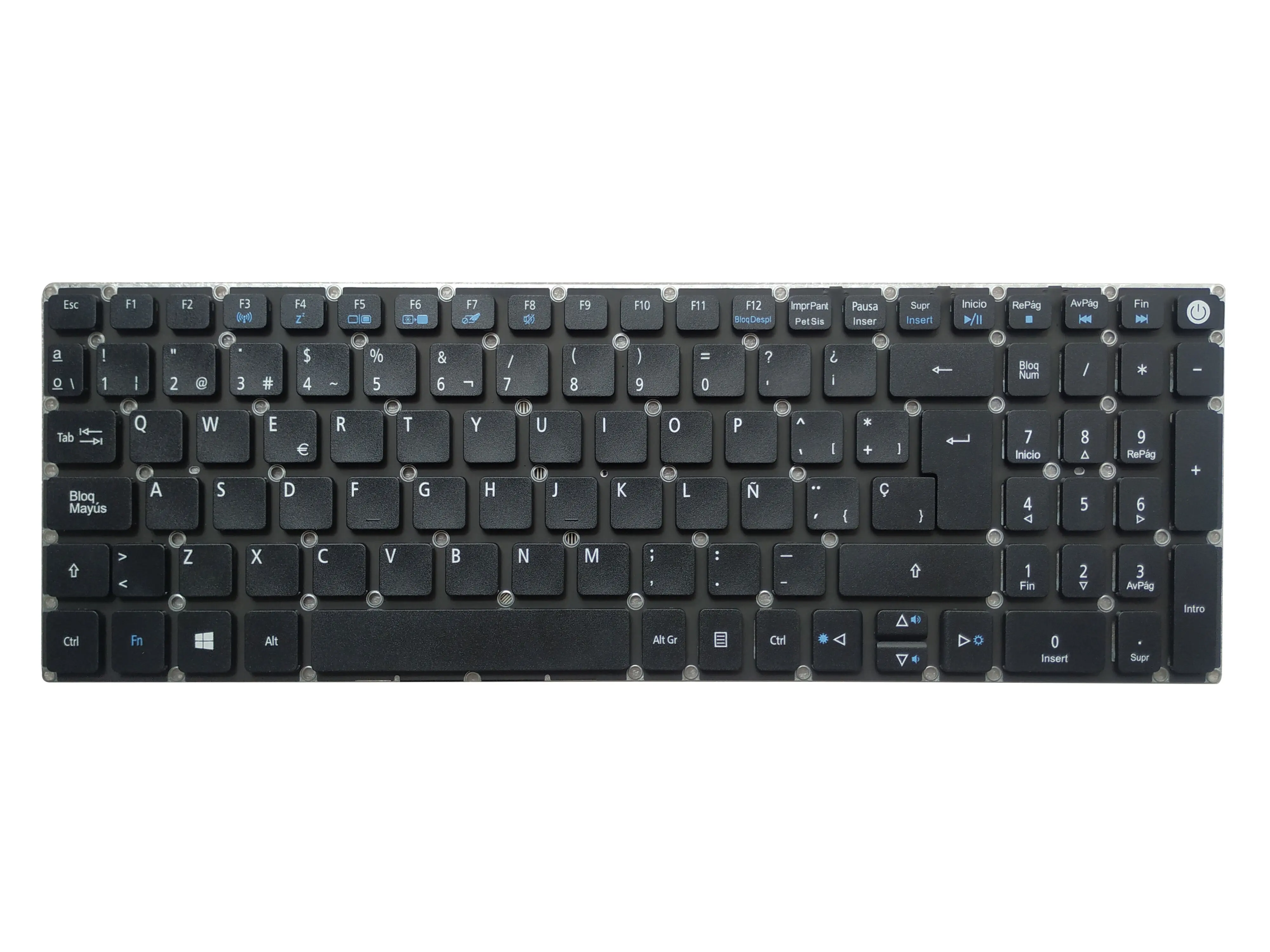Nuevo teclado alemán/latino/español/italiano para Acer Aspire E5-722 E5-772 V3-574G E5-573T E5-573 E5-573G E5-573T E5-532G F5-573G - imagen 3