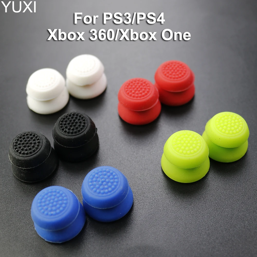 YUXI-tapa extensora de Joystick analógico para PS4/PS4 Pro/Slim/PS3/Xbox 360/Xbox one, 1 unidad - imagen 4