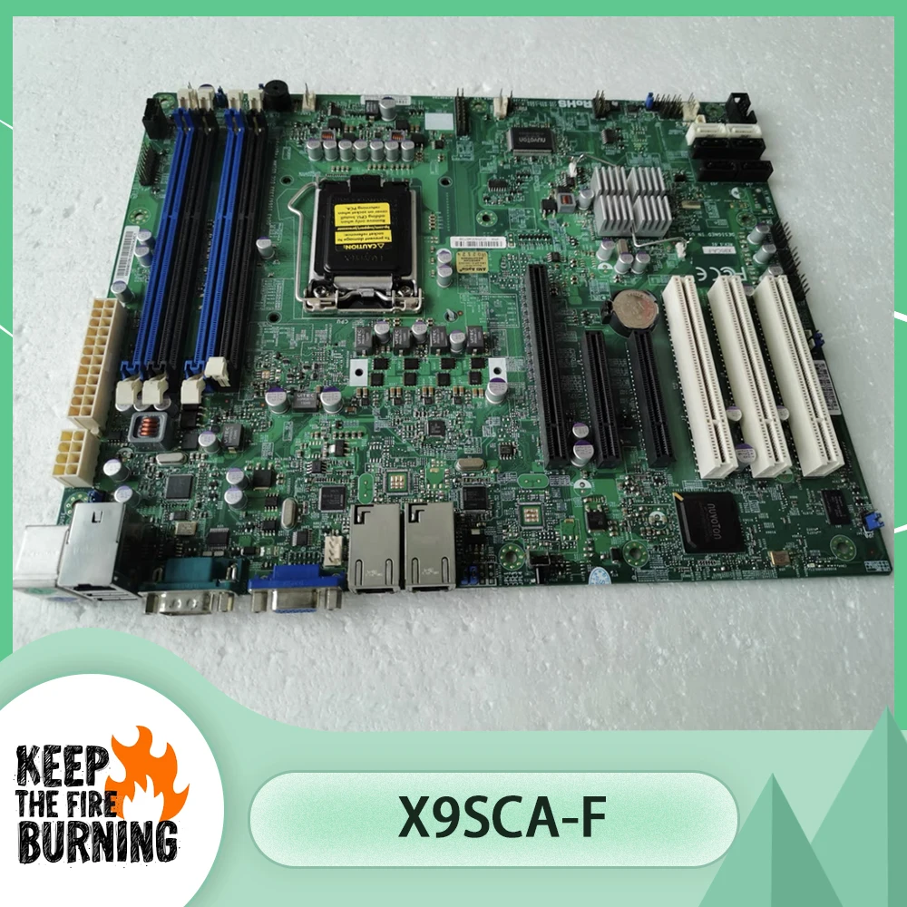 Placa base Xeon de segunda y tercera generación serie E3-1200 V1/V2 LGA1155 DDR3 X9SCA-F - imagen 2