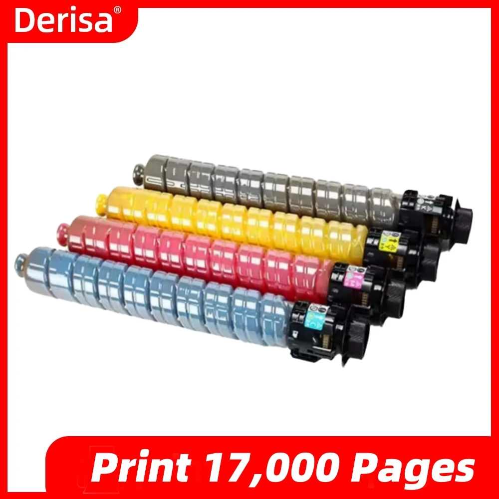 Cartucho de tóner Derisa MC2001 de 4 colores para Ricoh MC2000 MC2001 M C2000 C2001 Color para impresoras compatibles 2000 2001