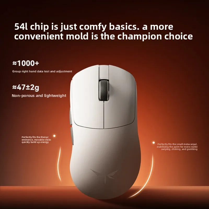 VGN Flying Dragon Y2 Pro Max ratón inalámbrico para juegos PAW3395 PAW3950 8K Bluetooth 2,4G con cable de carga rápida ratón para juegos Esports - imagen 3