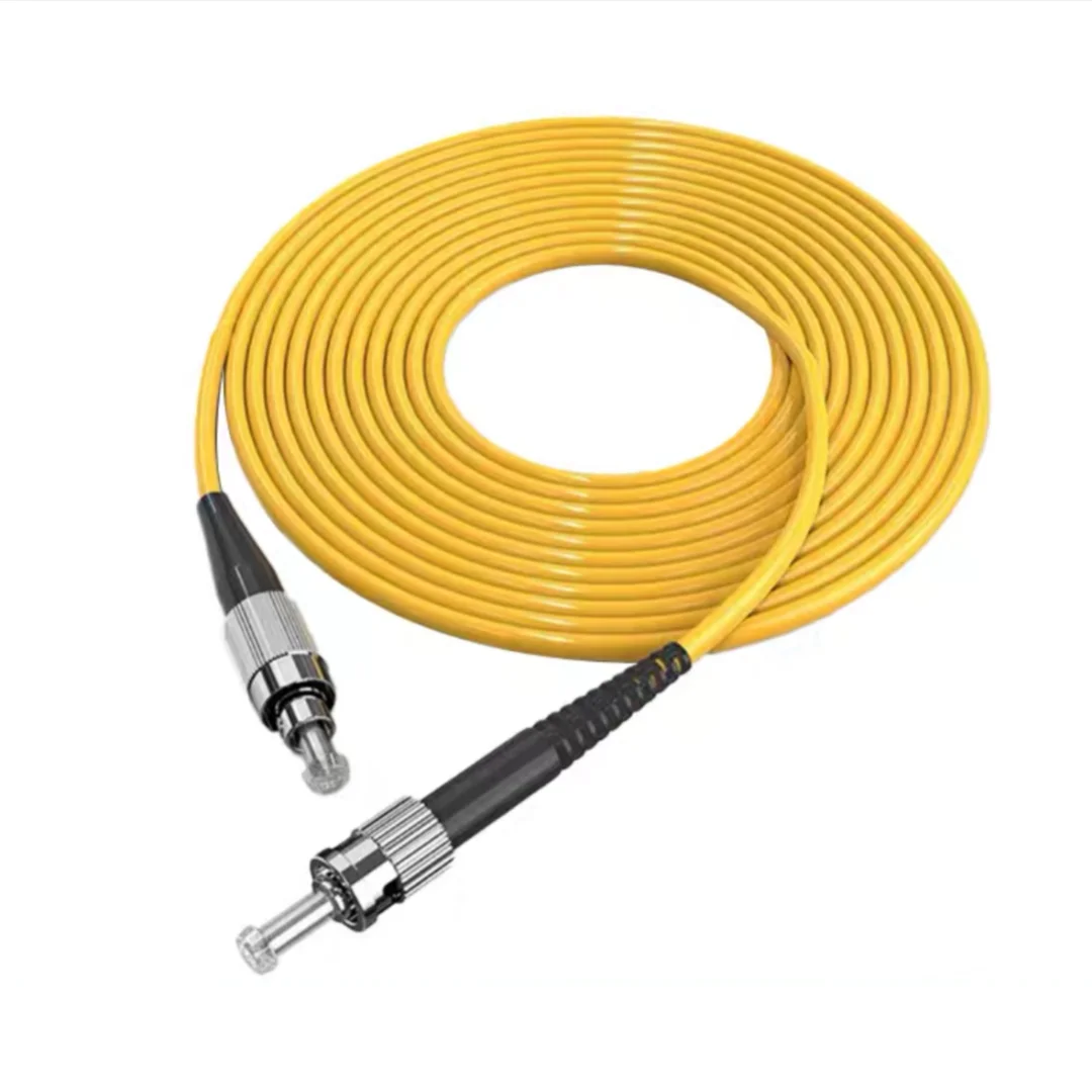 Cable de conexión óptico FC-ST 1m 5m 10m 50m 100m simplex SM 30m 20m 3m 2m PVC ST conector puente de fibra G652D envío gratis ELINK - imagen 3