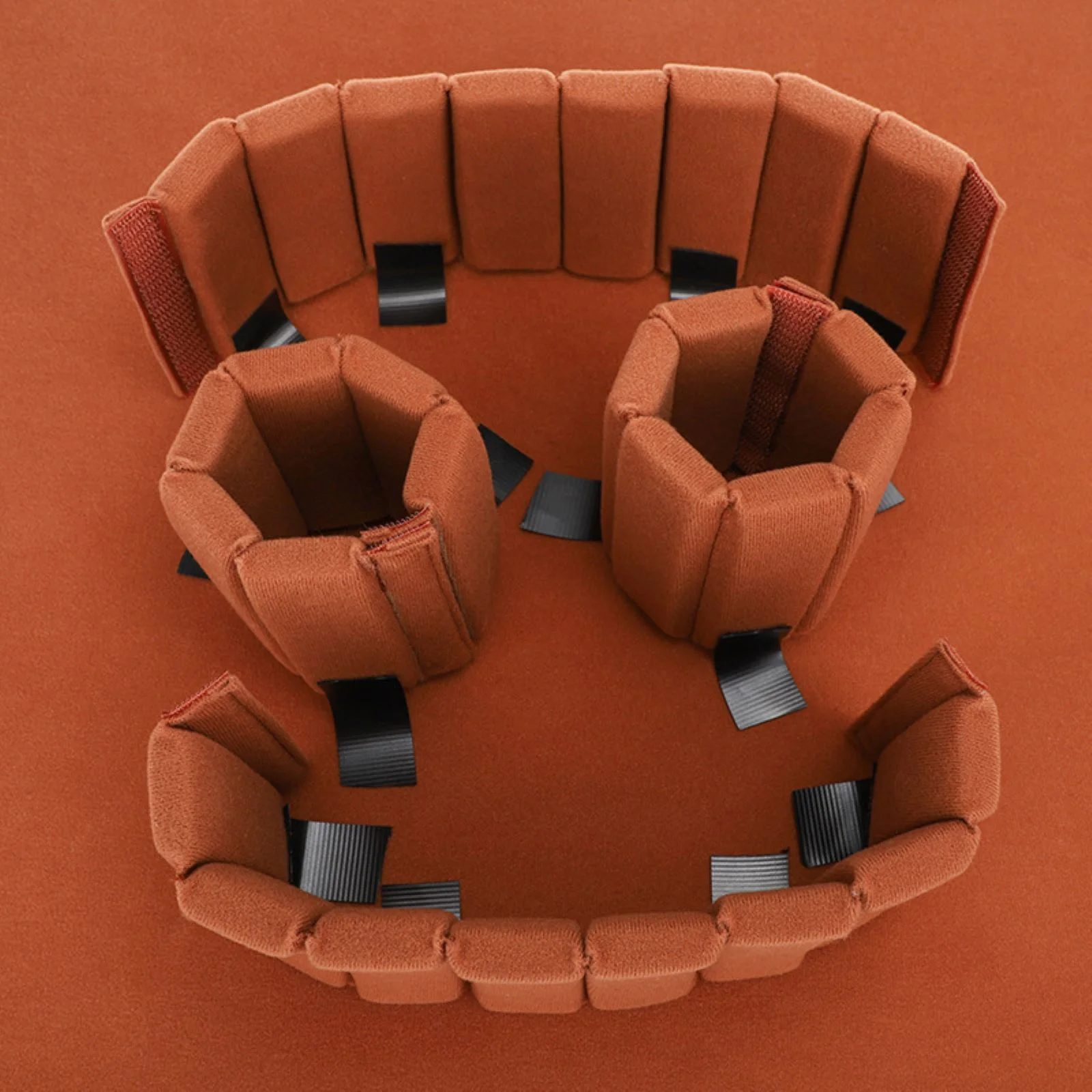 4 unids/set divisores separadores acolchados portátiles para bolsa de cámara reemplazo foto mochila compartimentos para cámaras - imagen 2