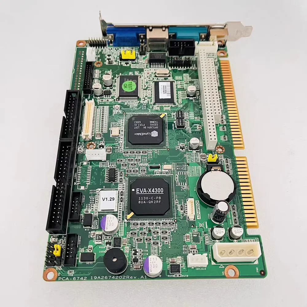 Placa base de computadora de control industrial PCA-6742 REV.A1 PCI-6742LV - imagen 3