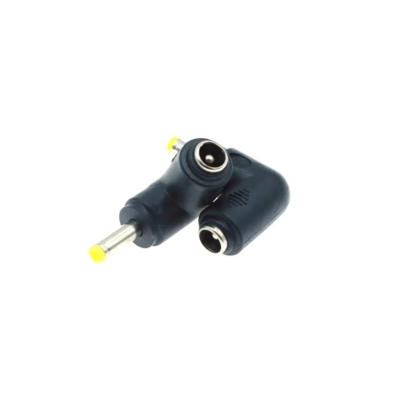 5 unids/lote DC 4,0x1,7mm macho 5,5x2,1mm enchufe hembra codo de 90 grados adaptador de conector de alimentación CC ordenador portátil 4,0*1,7 a 5,5*2,1 - imagen 5