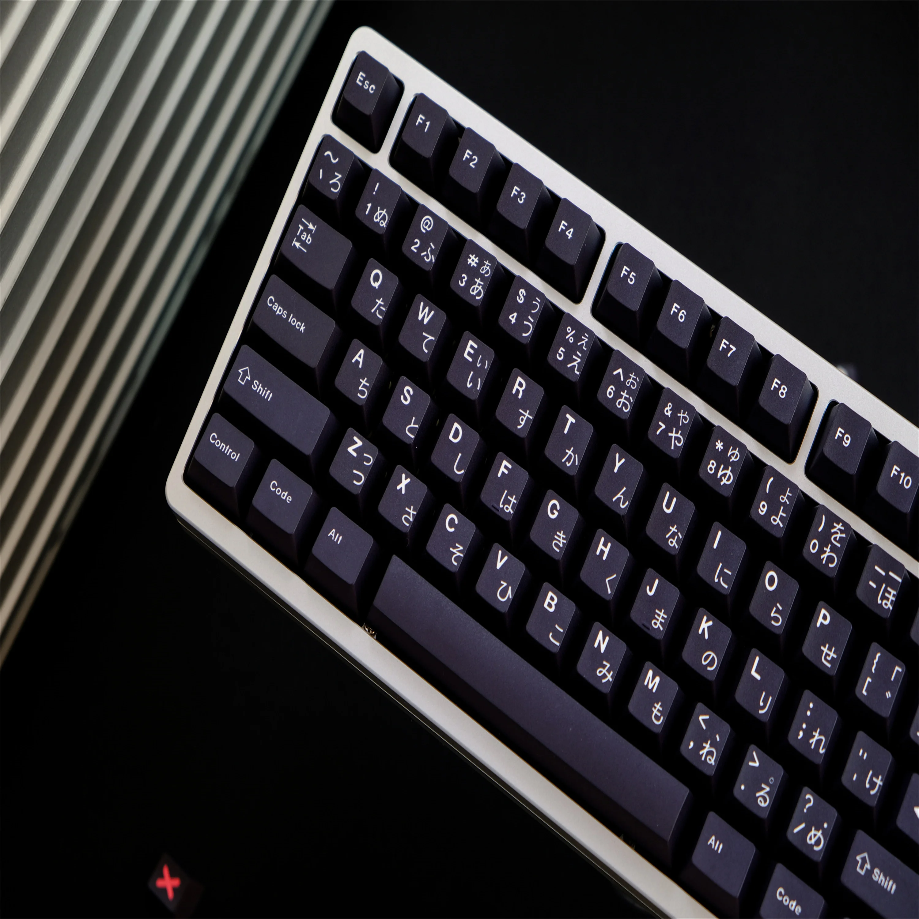 Juego de teclas GMK Black WOB, 129 teclas, Material PBT, perfil de cereza, teclas para juegos para teclado mecánico MX Switch 61/64/68/75 - imagen 4