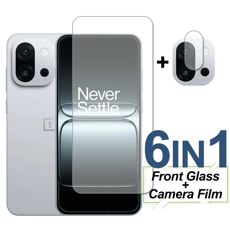 Para Oneplus 13T vidrio Oneplus 13T 13s Protector de pantalla vidrio templado película protectora transparente para lente de cámara de teléfono en Oneplus 13s 13T