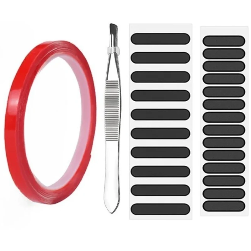 Removedor de polvo Universal para agujeros de teléfono móvil, pegatina para altavoz, cinta adhesiva para limpieza de polvo para IPhone, Airpods, Samsung, Xiaomi, Kit de limpieza - imagen 5