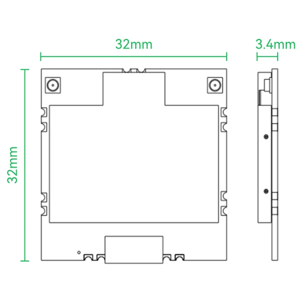 BL-M8812EU2 Drone de larga distancia 5G Módulo Wifi de alta potencia Transferencia de fotos aérea a USB PA externo 5V 867Mbps - imagen 4