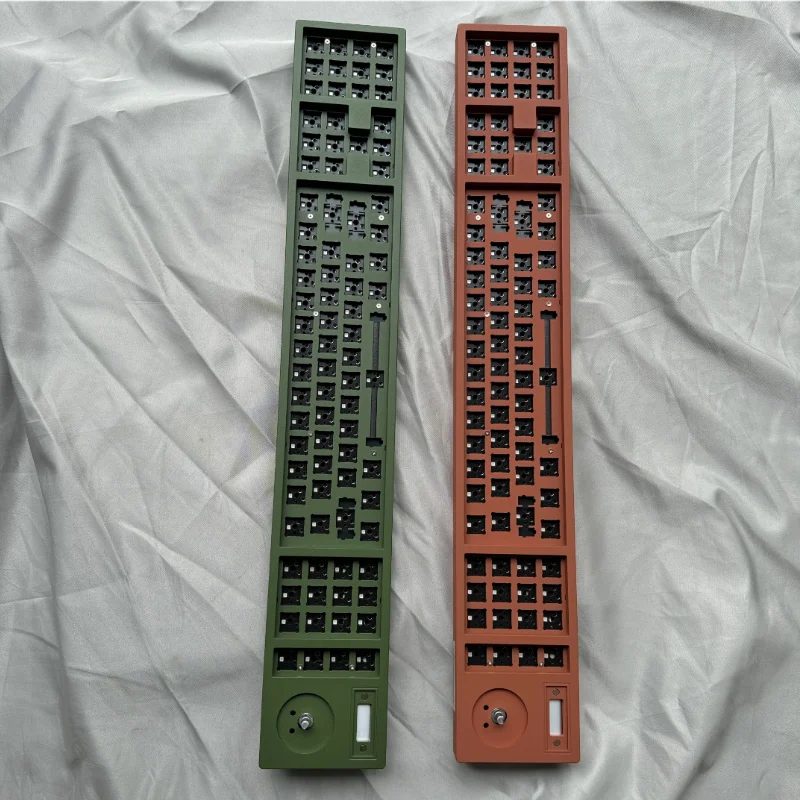 Machete Washboard V2 Kit de teclado mecánico Cusom inalámbrico Bluetooth modo Dual RGB Hot-swapZMK CNC perilla de aluminio teclado DIY - imagen 5