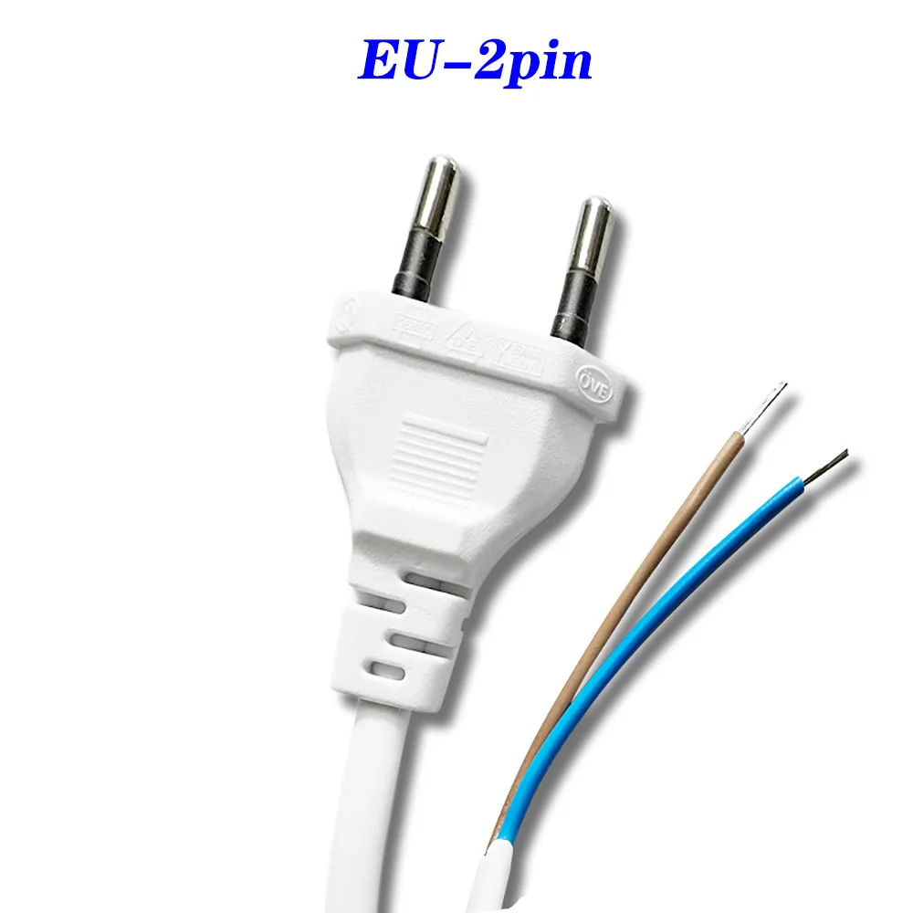 20 piezas Cable de conexión UE 1,8 m 0,75 mm2 Cable pelado Cable de extensión de alimentación para ventilador eléctrico aspiradora lavavajillas - imagen 4