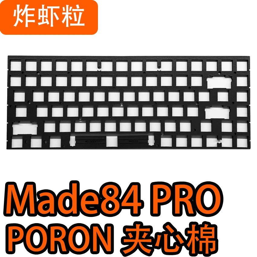 Melgeek MADE84 PRO HE Switch teclado sonido espuma paquete PORON placa película IXPE Switchpad PET lámina Etc. - imagen 2