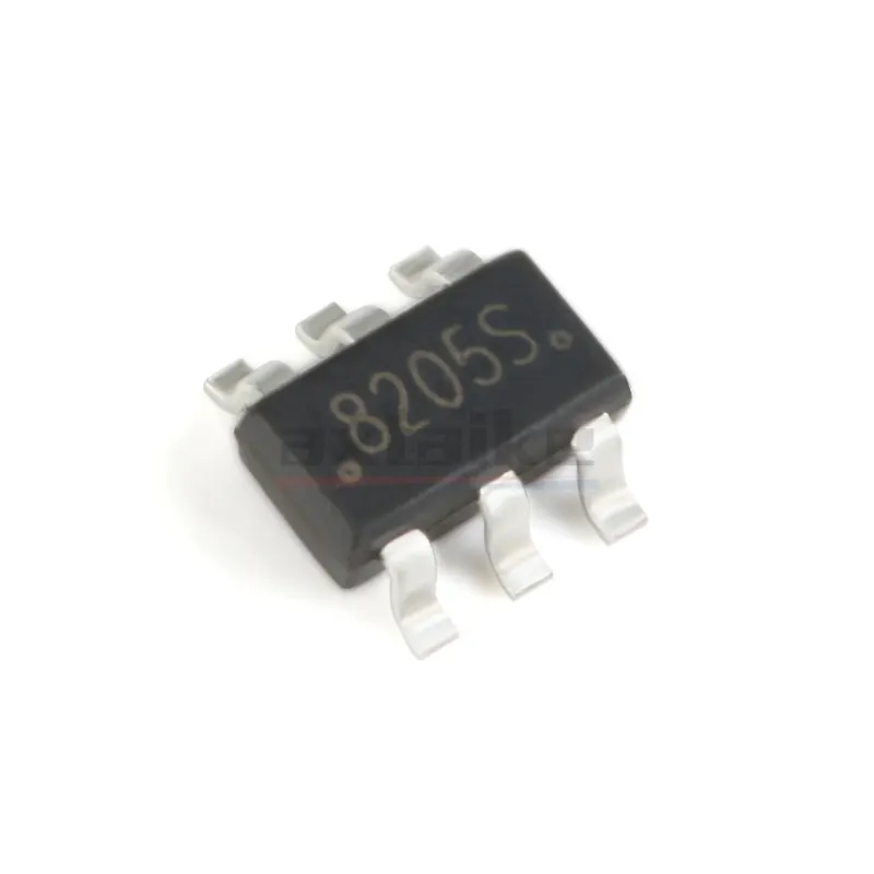 20 piezas DW01 DW01A 8205A 8205S SOT23-6 TSSOP-8 SMD 6A 20V doble canal N mejora potencia MOSFET Chip SMD protección de batería IC - imagen 2