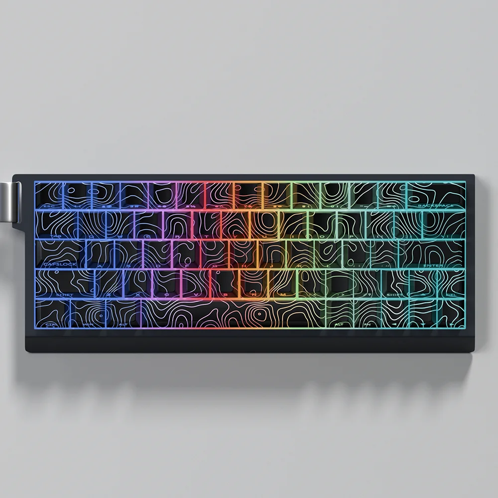 Teclas temáticas Contour 3,0 PBT Cherry Profile teclas de sublimación de tinte para Rs8 ATK Rs6 Ultra Mchose Ace68 Mad 60he Keyboarad - imagen 4
