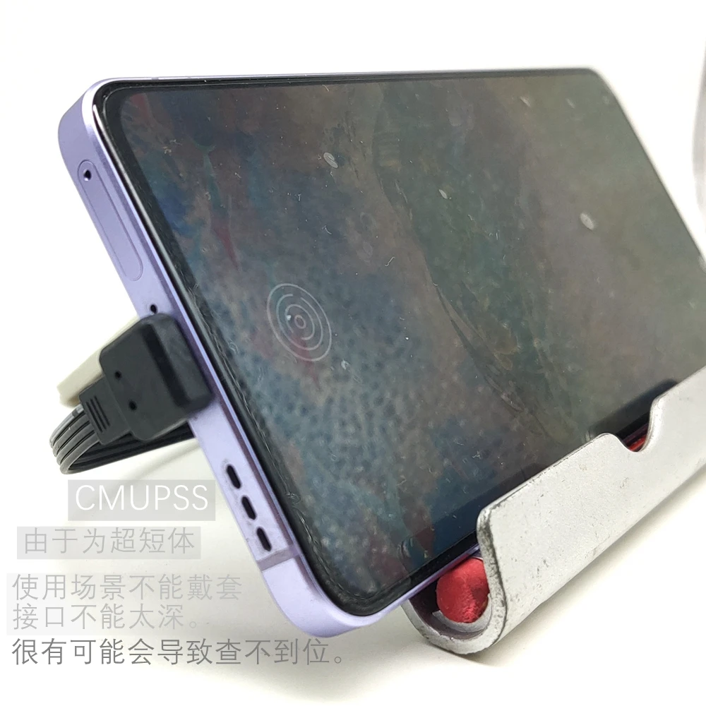 10CM 20CM Codo plano USB-C tipo C arriba/abajo 90 °   Cable PD de carga de datos Cable de datos universal USB C izquierdo y derecho para teléfonos Android - imagen 4