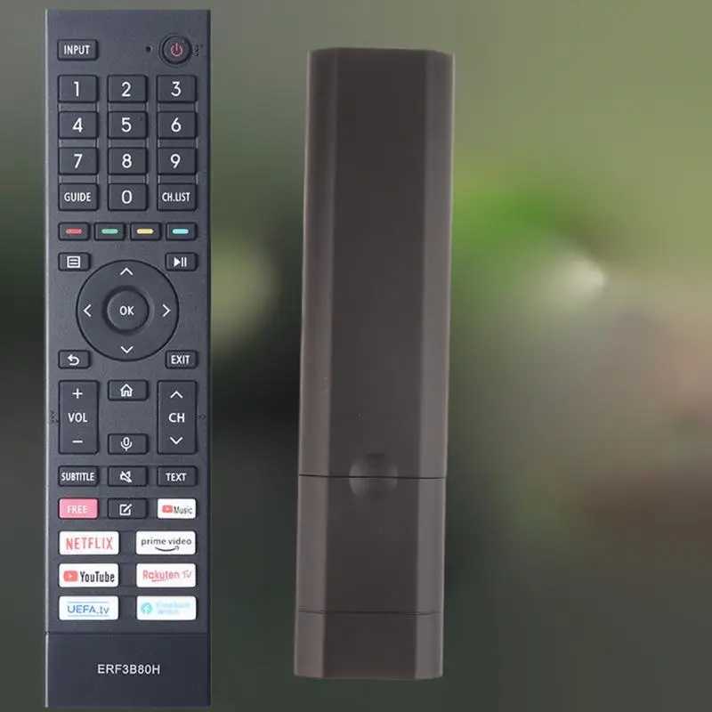 Control remoto de una sola pieza ERF3B80H para televisión Hisense 4K UHD QLED, sin función de voz, recién llegado