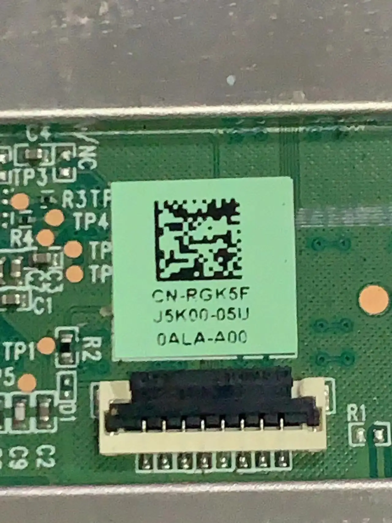 Para DELL Latitude 3510 Laptop Touchpad 0RGK5F RGK5F (negro) - imagen 3