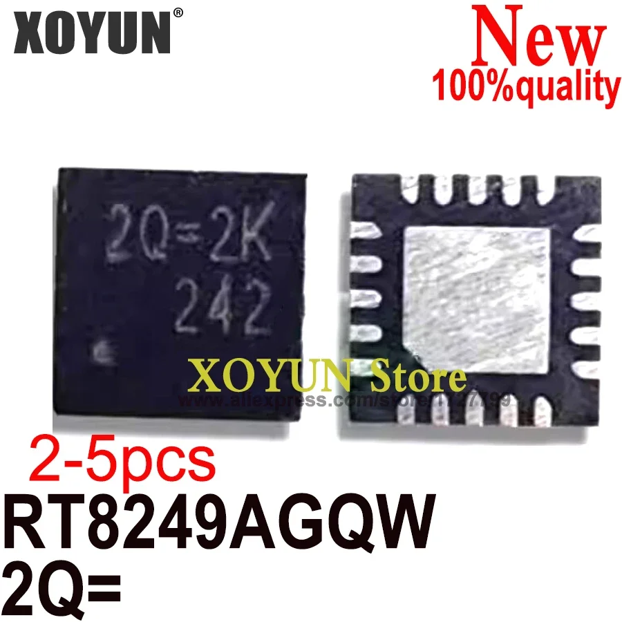 (2-5 piezas) 100% nuevo RT8249A RT8249AGQW (2Q =...) Conjunto de chips QFN-20