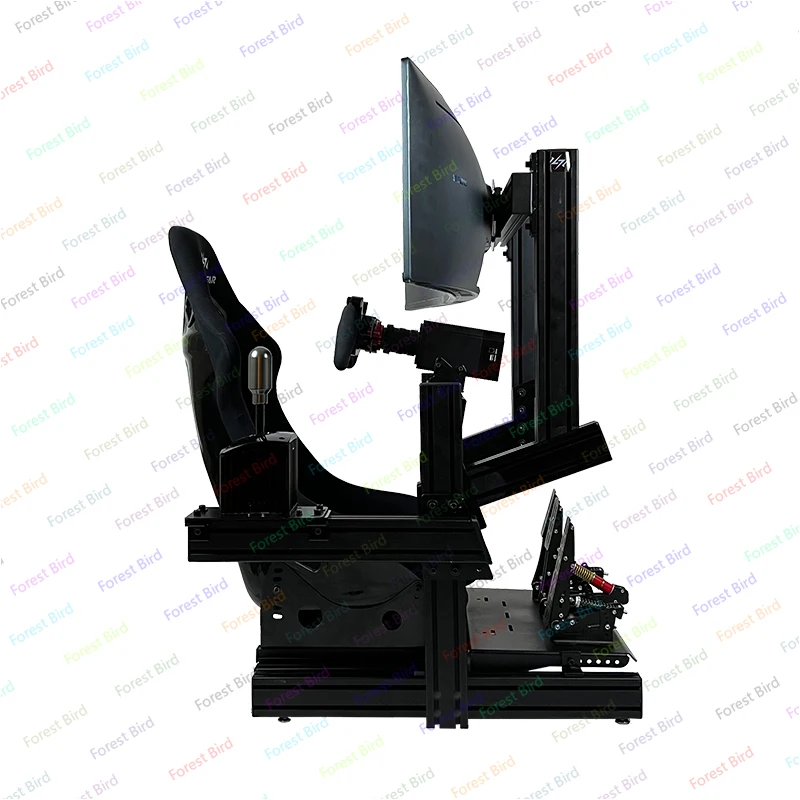 Soporte de perfil de aluminio plegable básico, emulador de carreras, volante de transmisión directa, adecuado para Tummaster, SoM - imagen 3