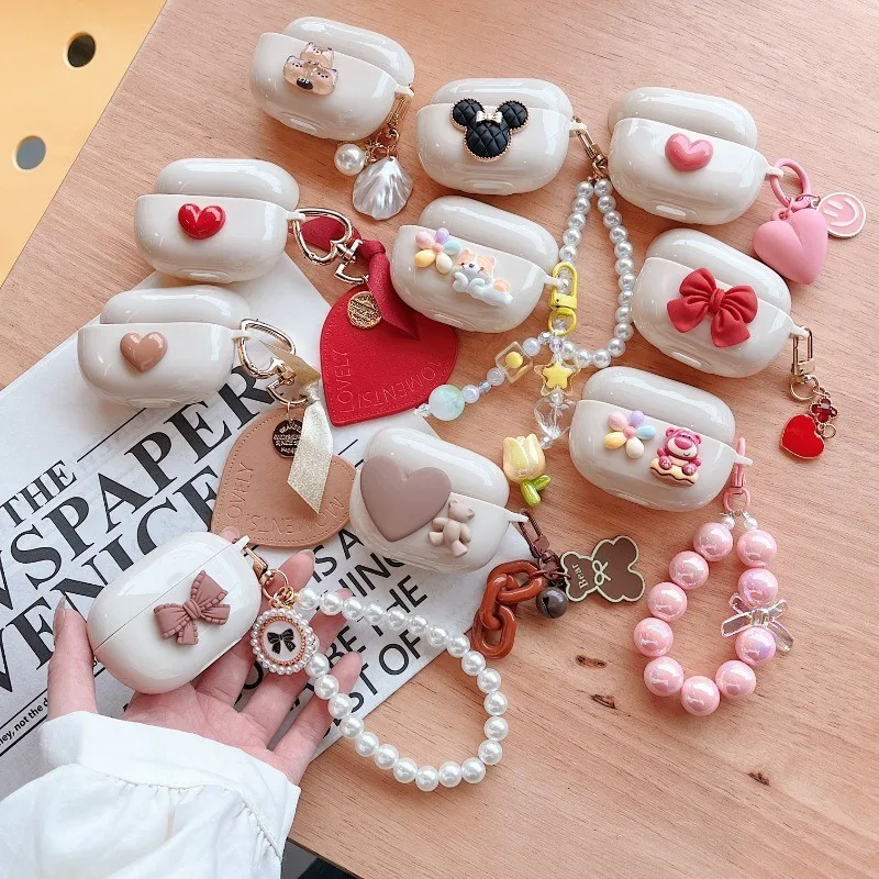 Funda protectora para auriculares Redmi Buds 4 Pro, auriculares Bluetooth, funda suave transparente de dibujos animados