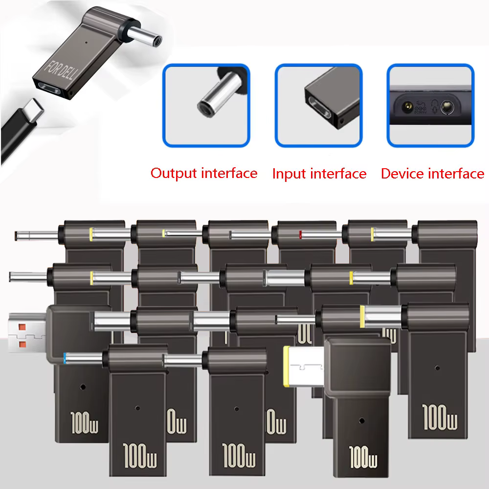 Cargador USB-C para Portátil con Chip E-Mark – Adaptador Universal Multimarca - imagen 3