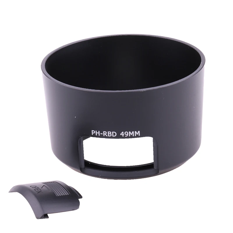Parasol de reemplazo para capó de lente, PH-RBD de 49mm para smc Pentax DA 50-200mm f/4-5.6 ED WR / Pentax SMC DA 50-200mm F4-5.6 ED WR Zoom RBD - imagen 3