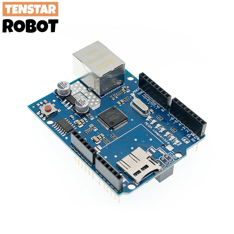 Placa de desarrollo W5100 Ethernet Shield UNO Shield - imagen 3