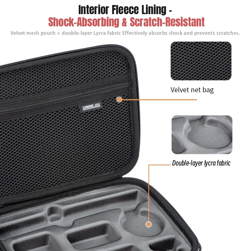 Estuche portátil, bolsa impermeable, cargador, Base de batería, palo de Selfie, bolso de almacenamiento para DJI Osmo Action 6, accesorios para cámaras deportivas - imagen 4