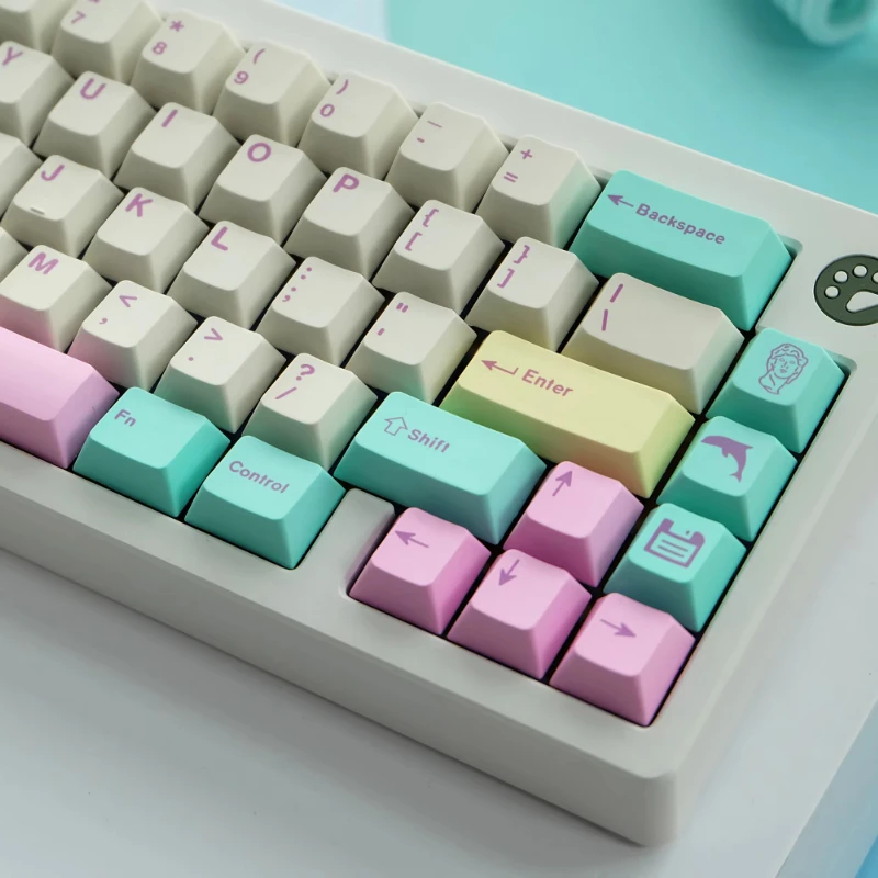 200 teclas GMK analógico sueños Keycap japonés inglés cereza perfil PBT tinte sublimación tapa de tecla para teclado mecánico MX Switch - imagen 2