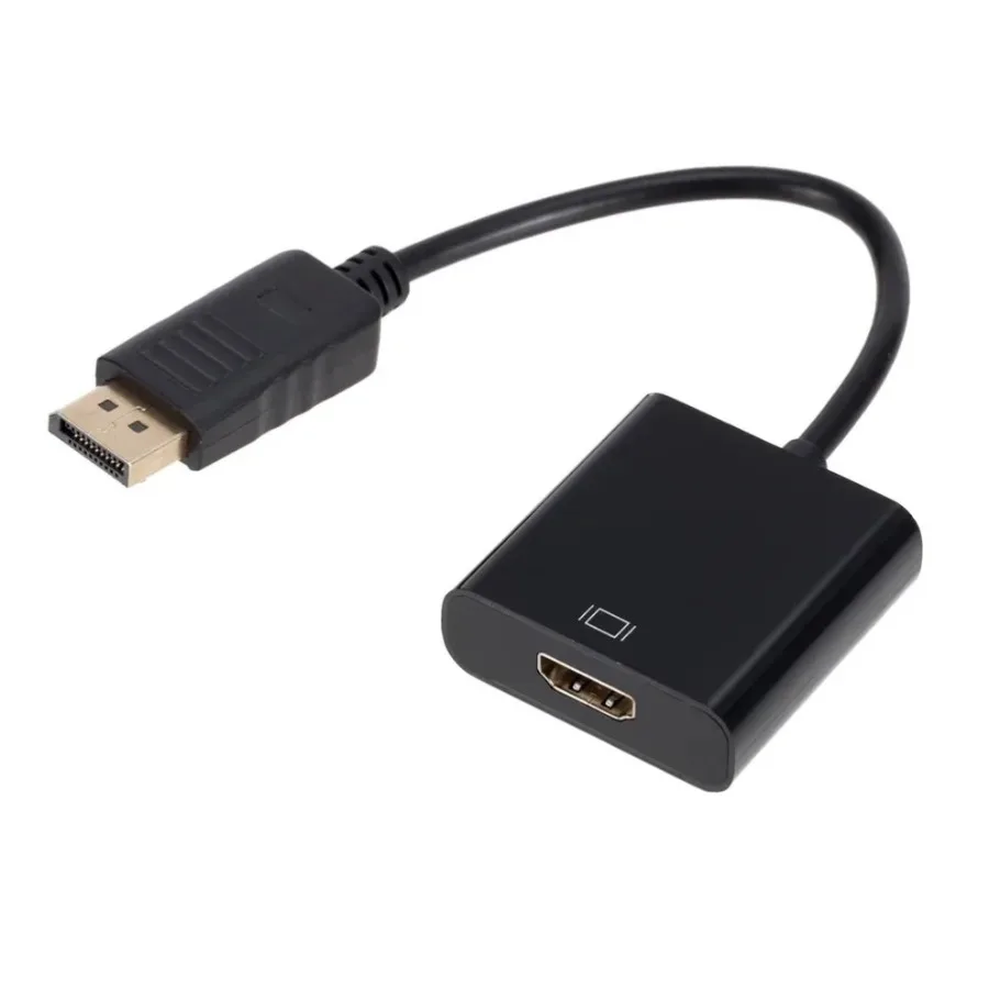 Convertidor compatible con DisplayPort a HDMI de 1080P, Cable adaptador DP macho a HD hembra para HDTV, PC, proyector, TV, ordenador portátil - imagen 5
