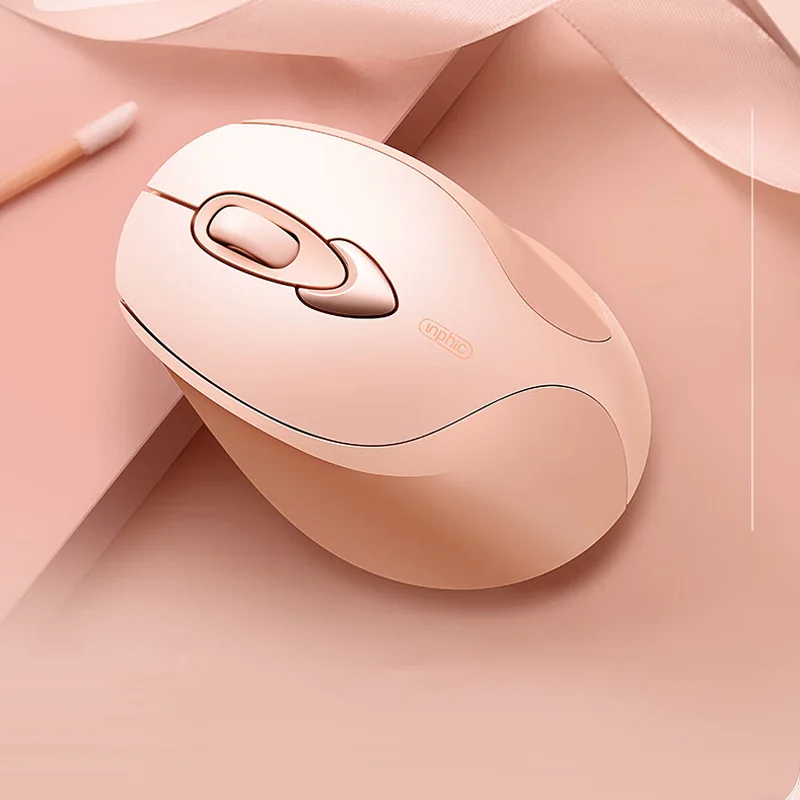 Ratón inalámbrico recargable Inphic M8, ergonómico, silencioso, para oficina, adecuado para ordenadores portátiles y de escritorio - imagen 2